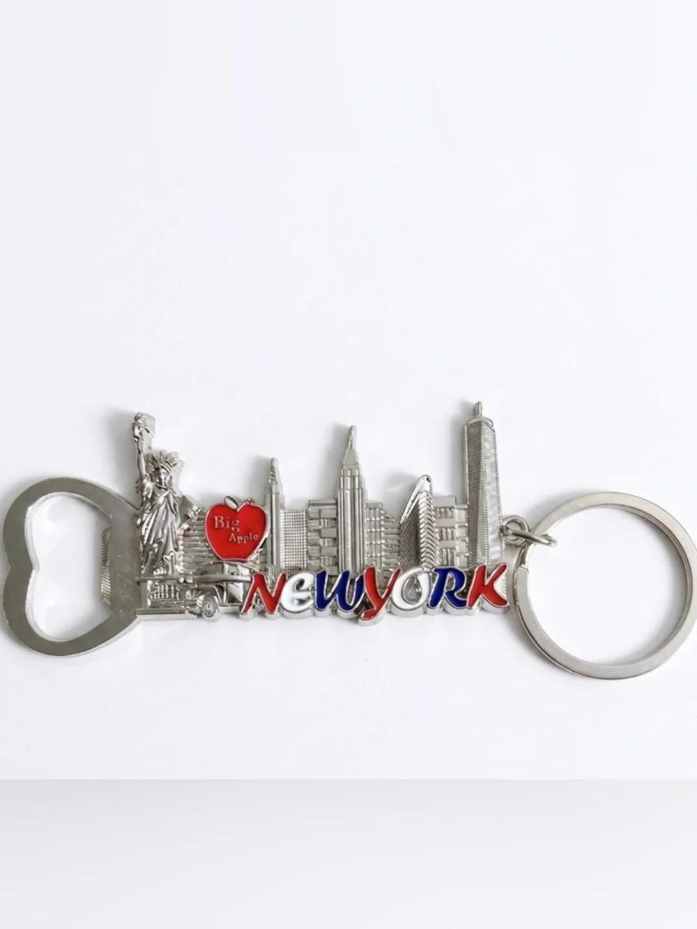 NWOT New York Skyline Keychain Bottle Opener